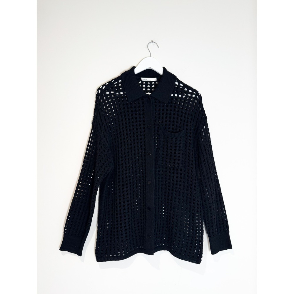 Oak and Fort Open Knit Cardigan size S/M